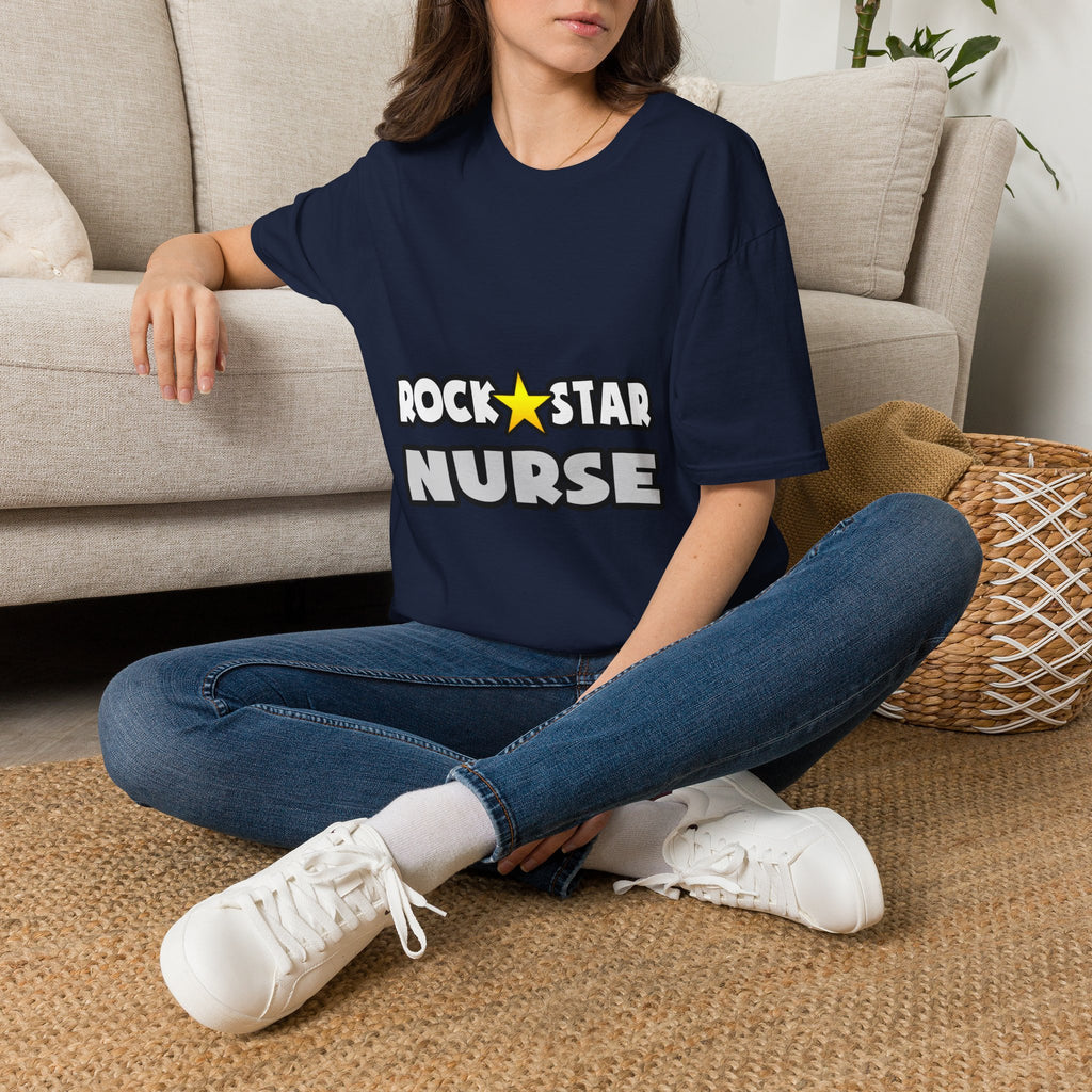 Rock Star Nurse (2) - Unisex Softstyle T-Shirt