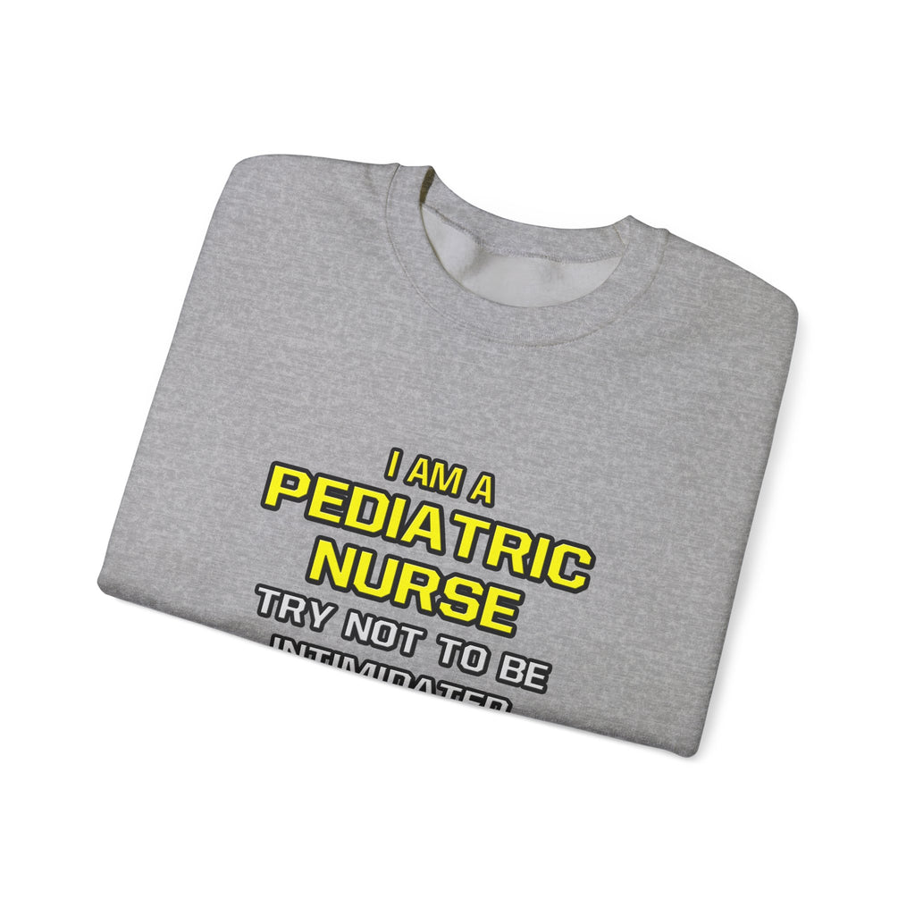 Pediatric Nurse...Superior Intelligence - Unisex Heavy Blend™ Crewneck Sweatshirt