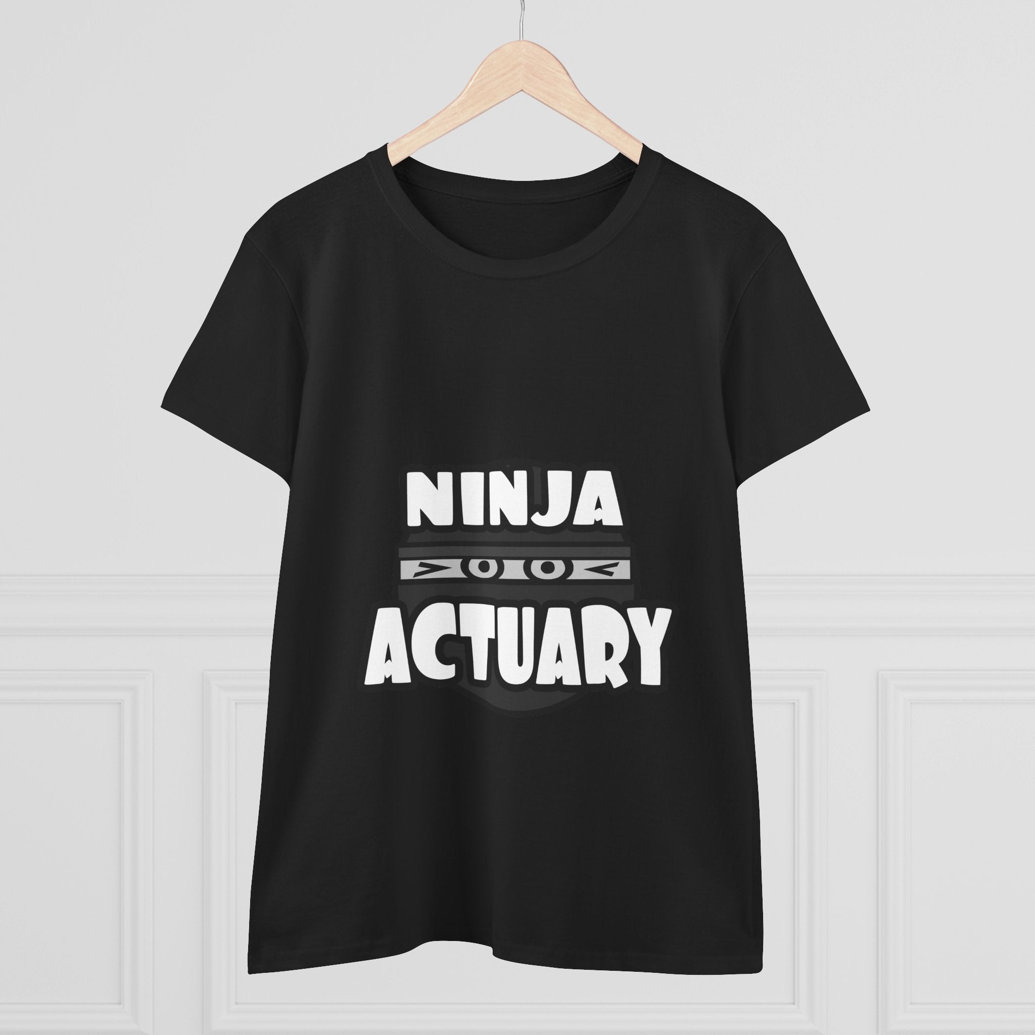 Ninja Actuary - Women's Midweight Cotton Tee