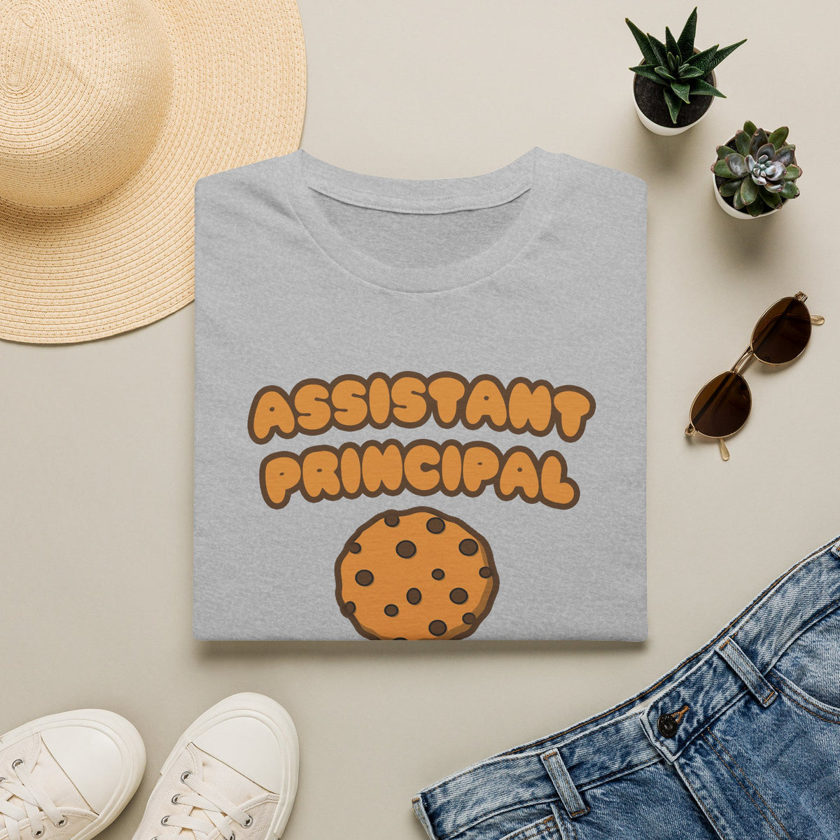 Assistant Principal  .. Will Work for Cookies - Unisex Softstyle T-Shirt