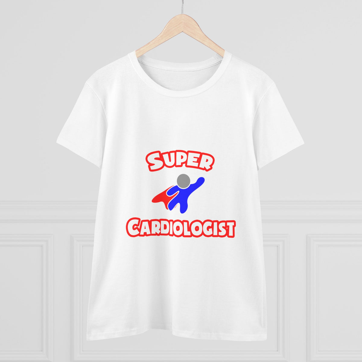 Super Cardiologist - Women's Midweight Cotton Tee