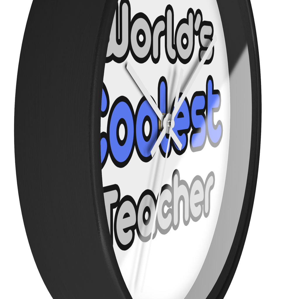 World's Coolest Teacher - Wall Clock