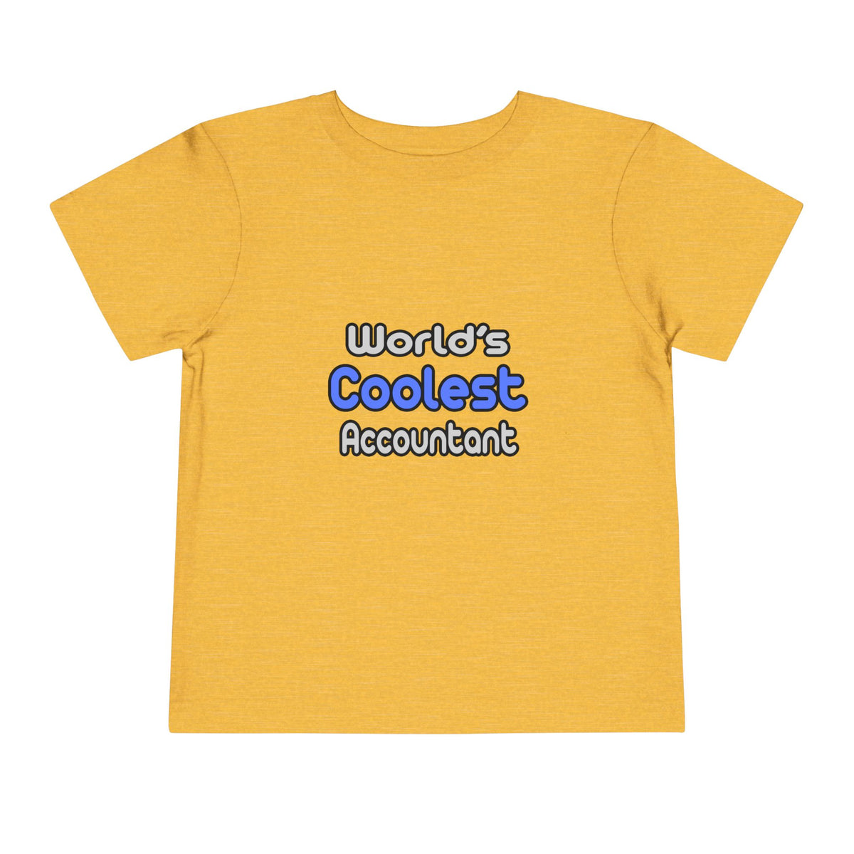 World's Coolest Accountant - Toddler Short Sleeve Tee