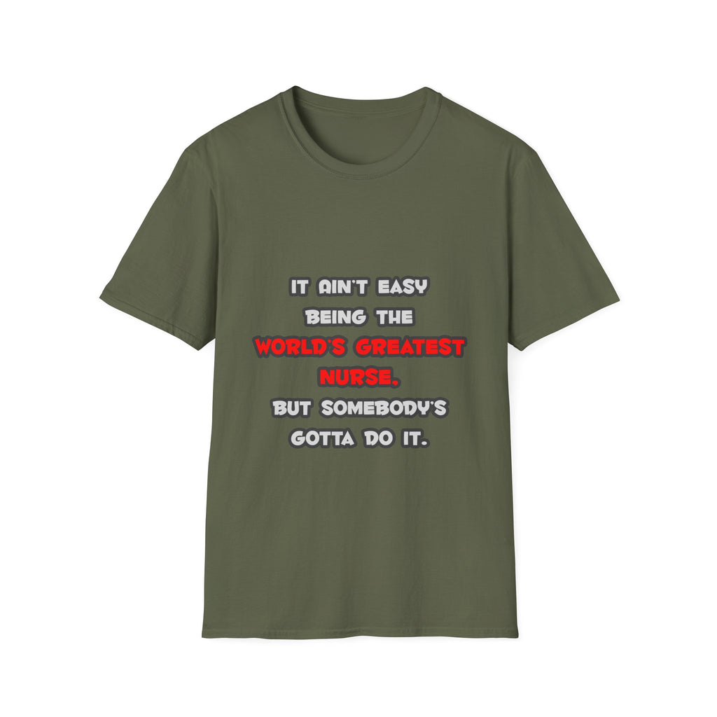 World's Greatest Nurse Joke - Unisex Softstyle T-Shirt