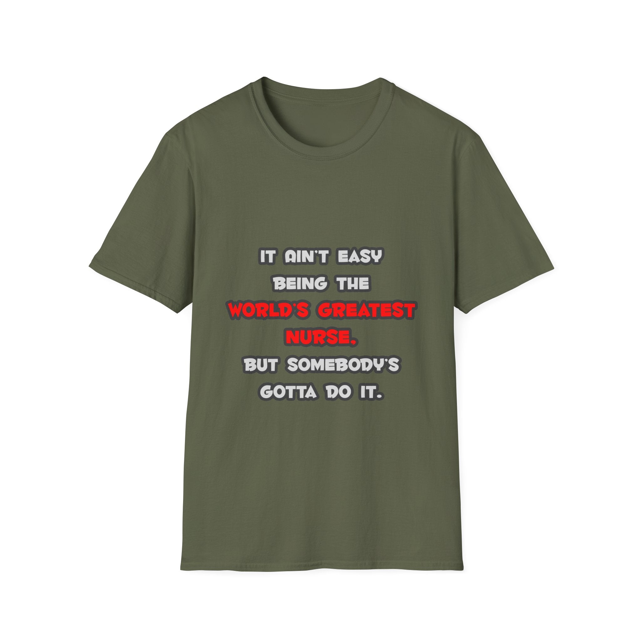 World's Greatest Nurse Joke - Unisex Softstyle T-Shirt