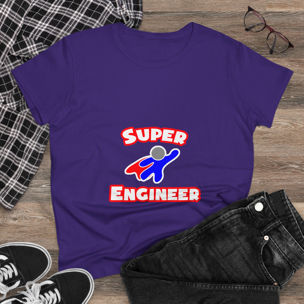 Super Engineer - Women's Midweight Cotton Tee