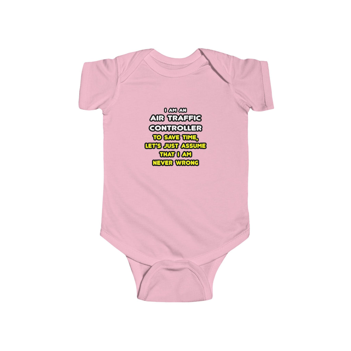 Funny Air Traffic Controller T Shirts - Infant Fine Jersey Bodysuit