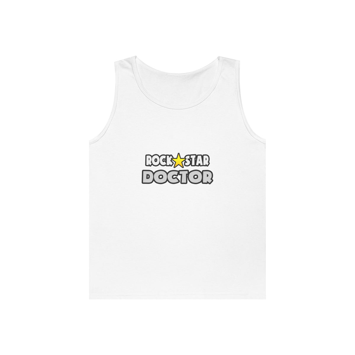 Rock Star Doctor (2) - Unisex Heavy Cotton Tank Top