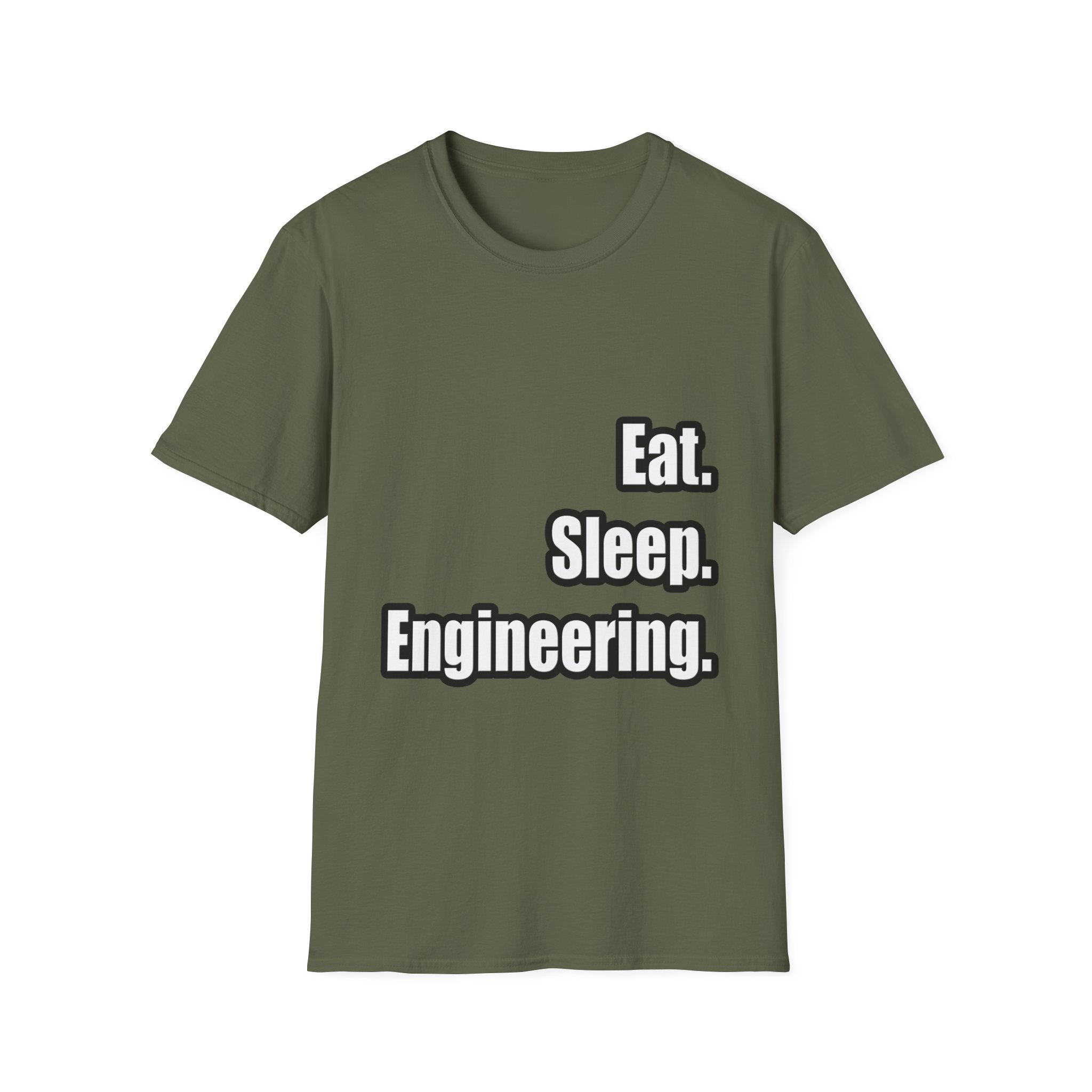 Eat. Sleep. Engineering - Unisex Softstyle T-Shirt