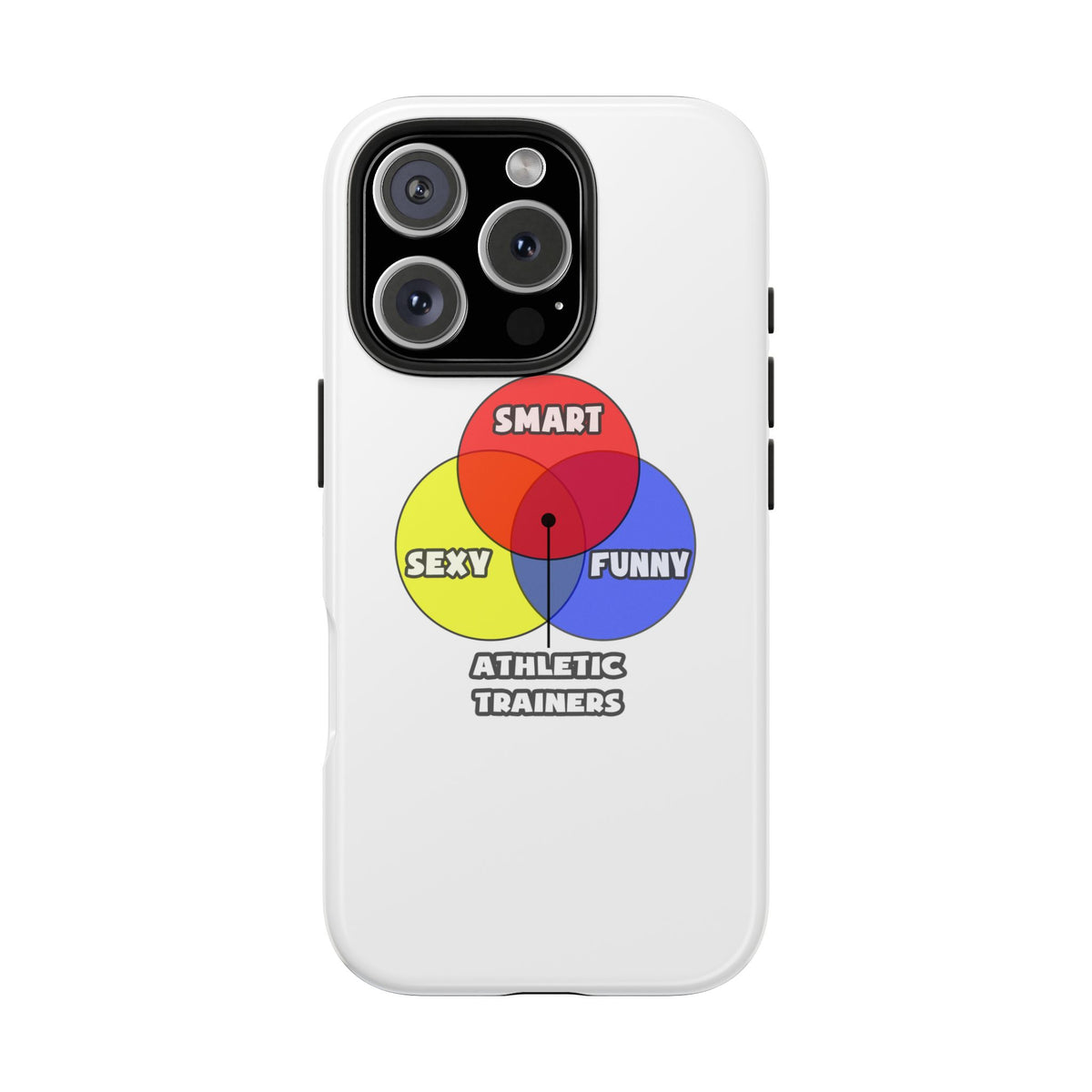 Venn Diagram .. Athletic Trainers - Tough Phone Cases