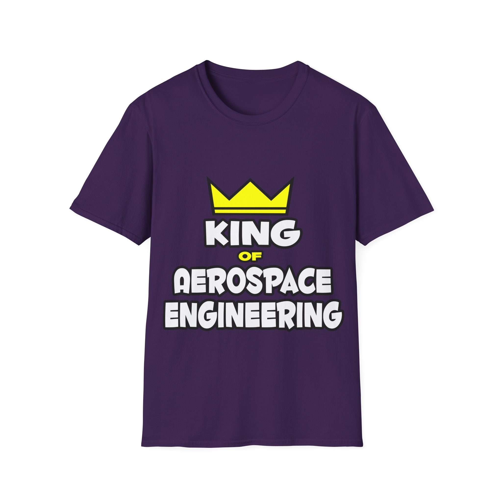 King of Aerospace Engineering - Unisex Softstyle T-Shirt