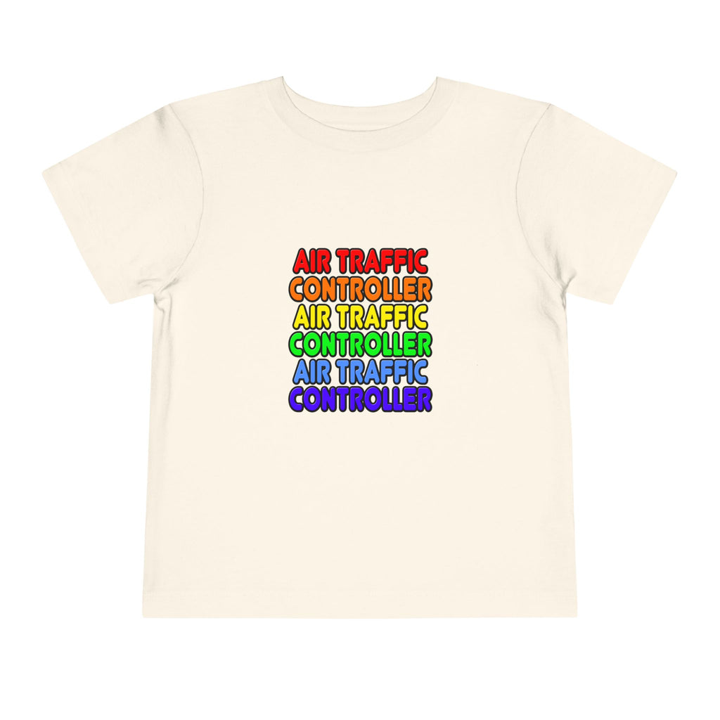Rainbow Air Traffic Controller - Toddler Short Sleeve Tee