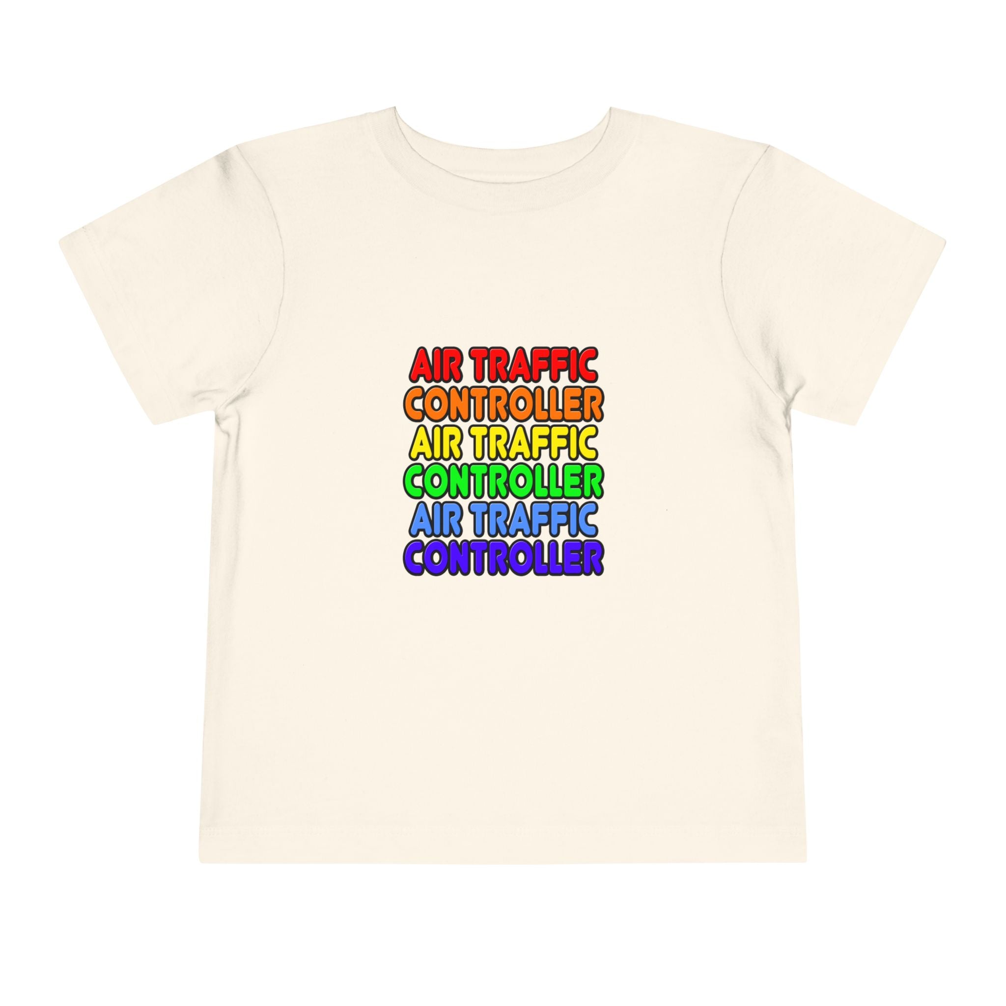 Rainbow Air Traffic Controller - Toddler Short Sleeve Tee