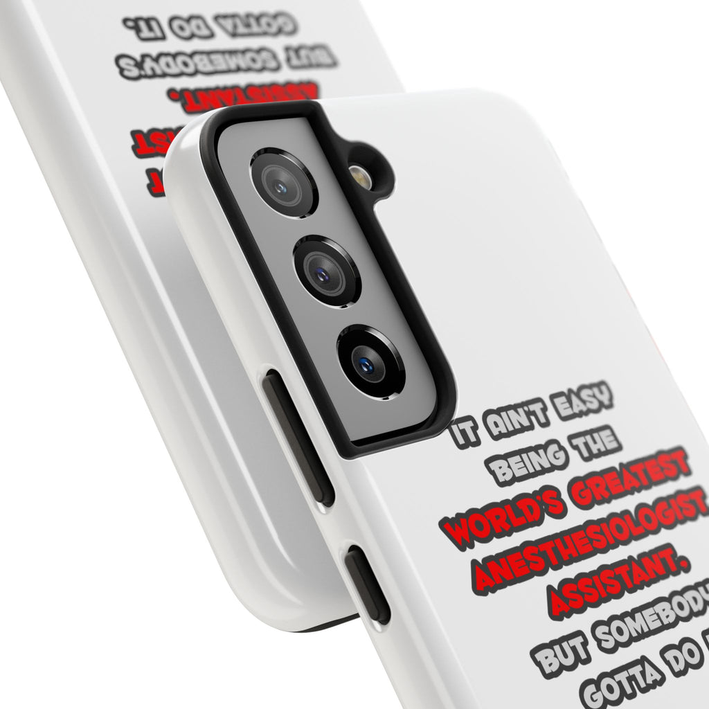 World's Greatest Anesthesiologist Asst Joke - Tough Phone Cases