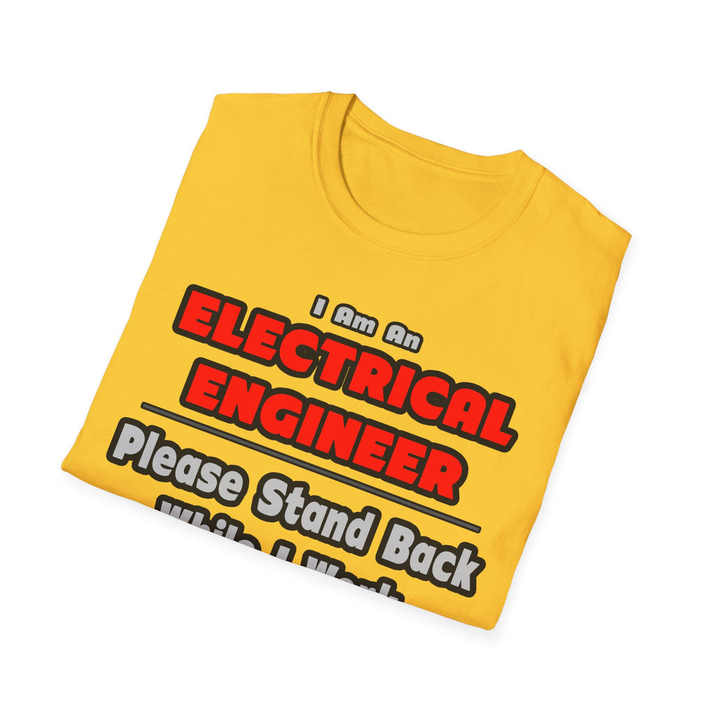 Electrical Engineer...Work My Magic - Unisex Softstyle T-Shirt