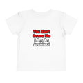 You Can't Scare Me...Architect - Toddler Short Sleeve Tee