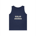 Ninja Cleverly Disguised As An Engineer - Unisex Heavy Cotton Tank Top