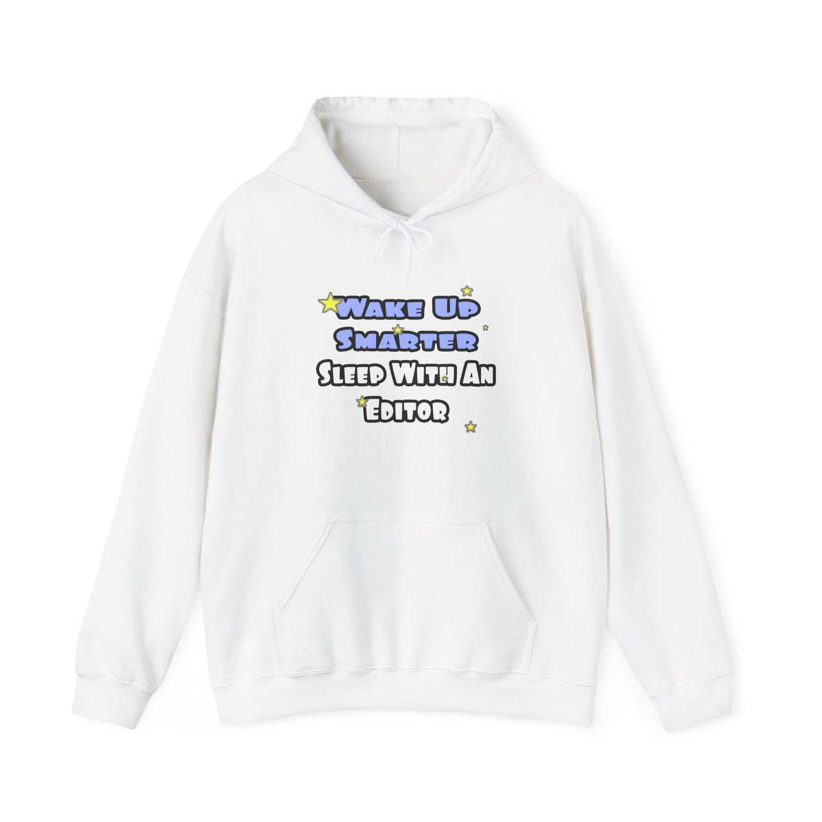 Wake Up Smarter...Sleep With an Editor - Unisex Heavy Blend™ Hooded Sweatshirt