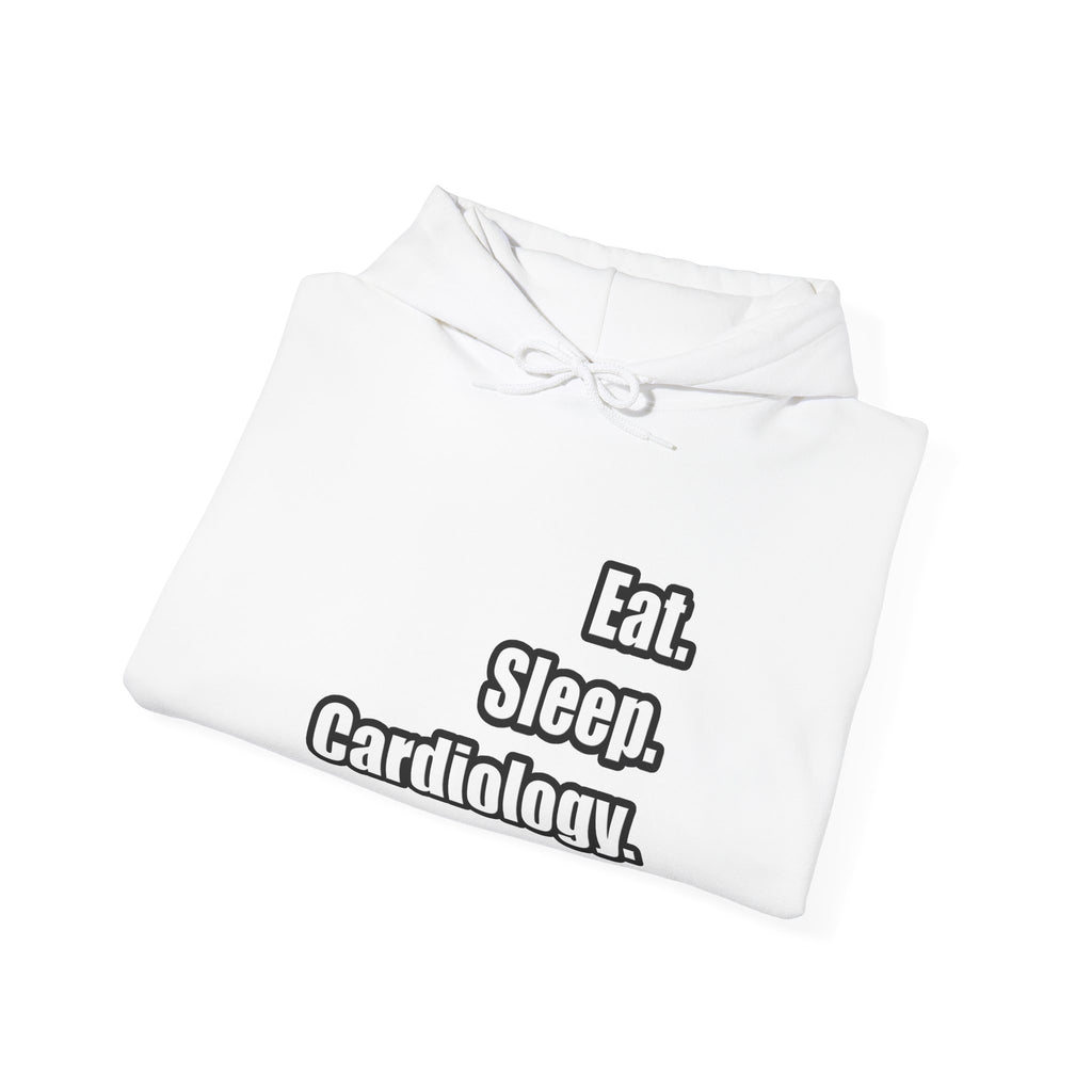 Eat. Sleep. Cardiology - Unisex Heavy Blend™ Hooded Sweatshirt