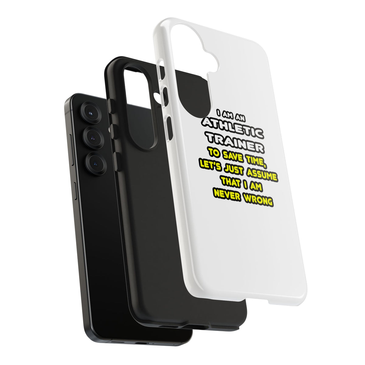 Funny Athletic Trainer T Shirts - Tough Phone Cases