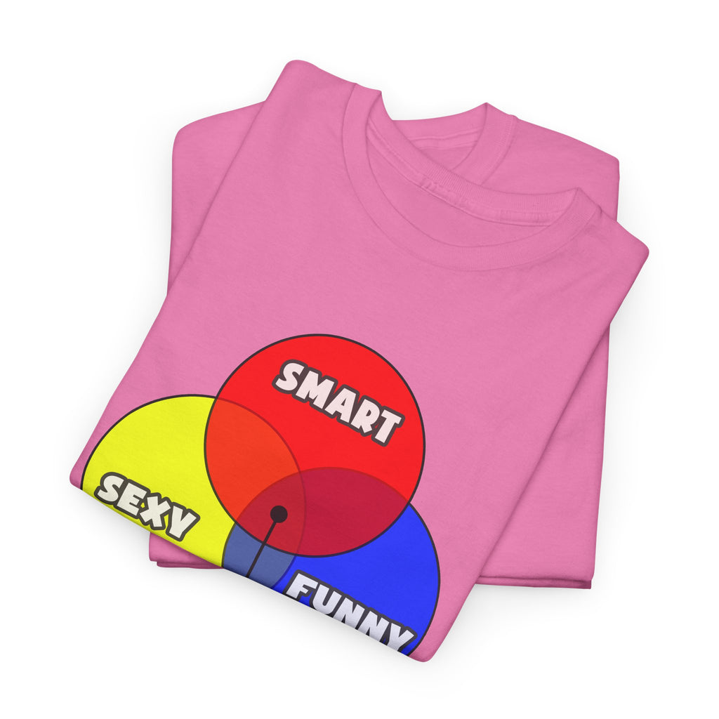Venn Diagram .. Electrical Engineers - Unisex Heavy Cotton Tee