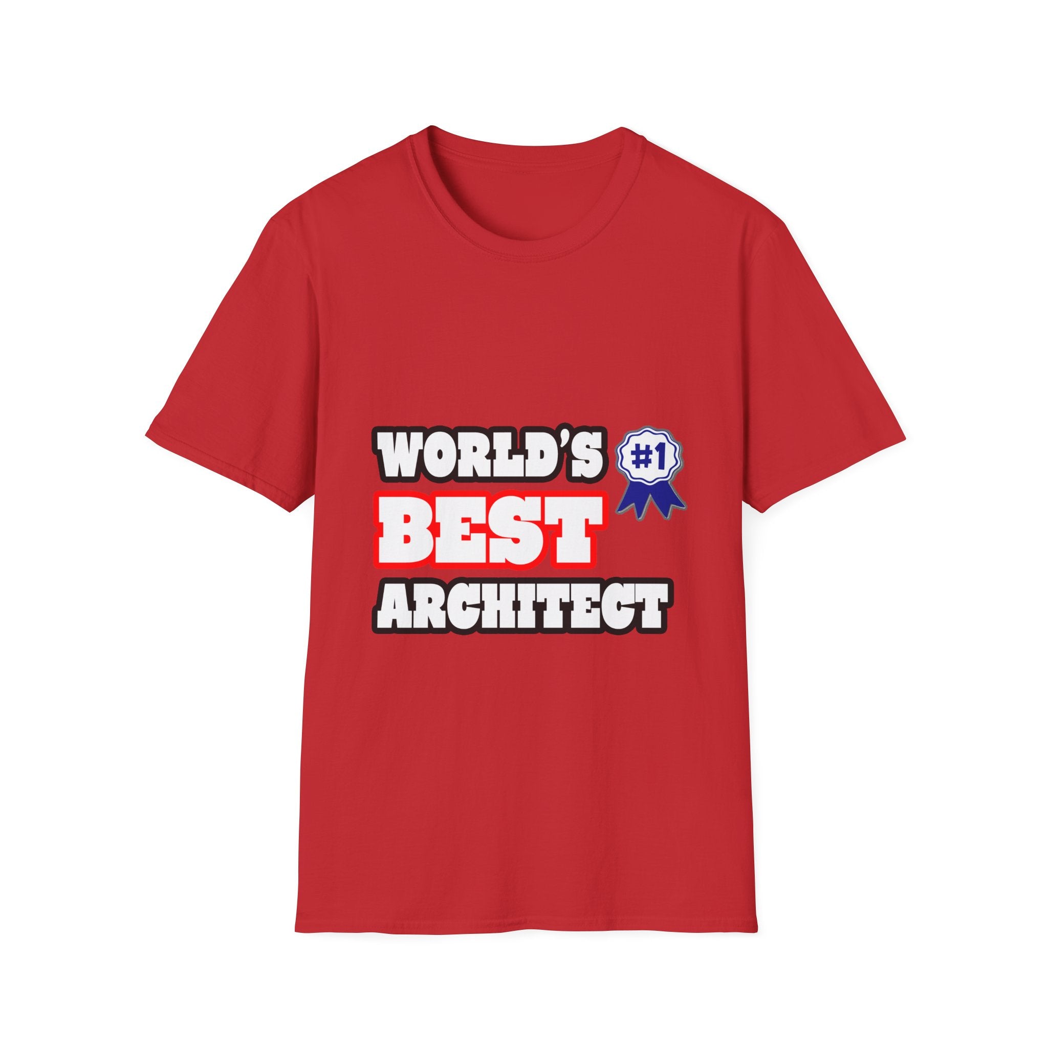 World's Best Architect - Unisex Softstyle T-Shirt