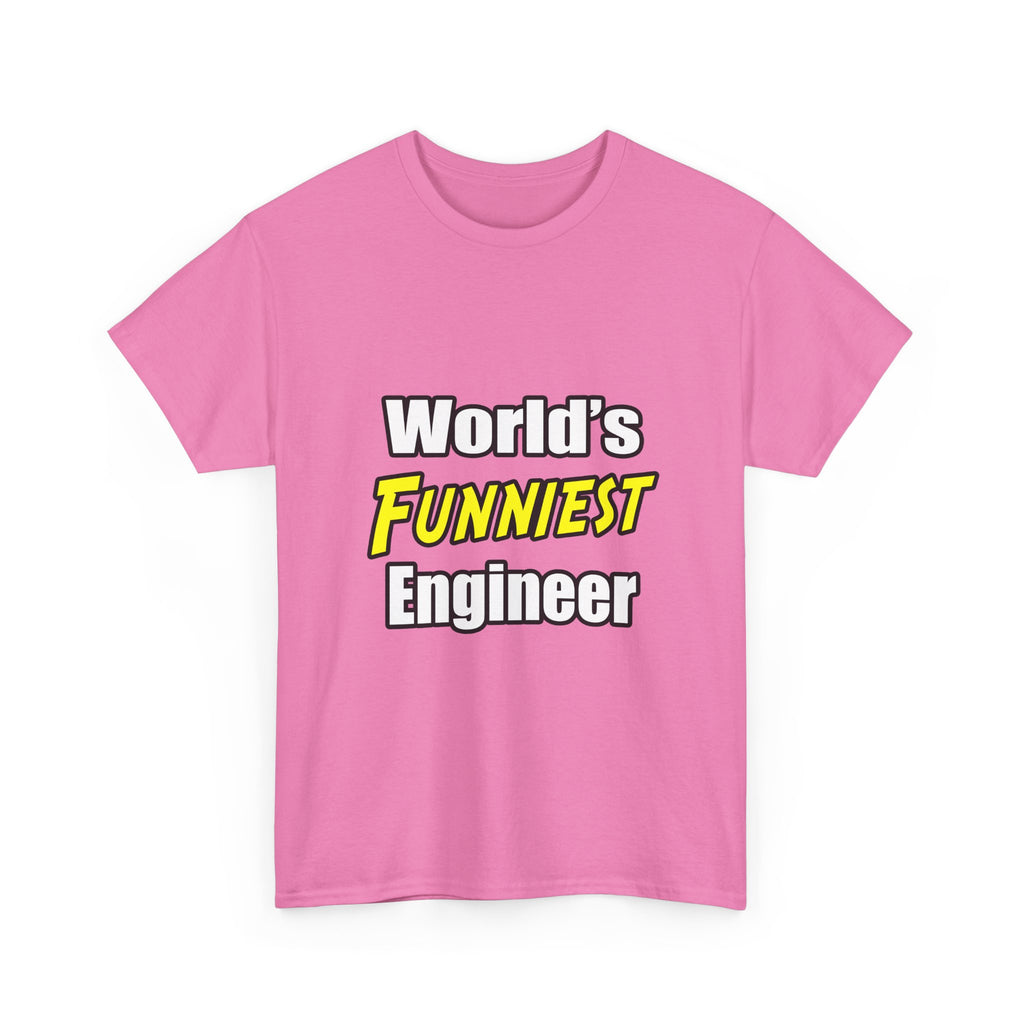 World's Funniest Engineer - Unisex Heavy Cotton Tee
