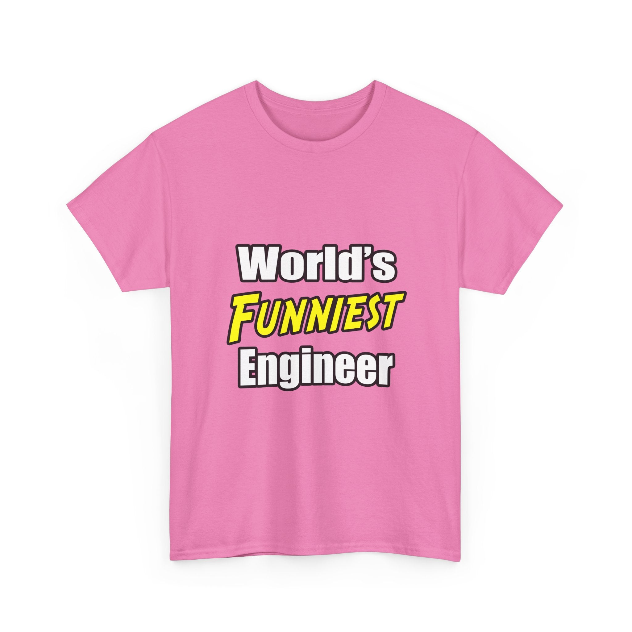 World's Funniest Engineer - Unisex Heavy Cotton Tee