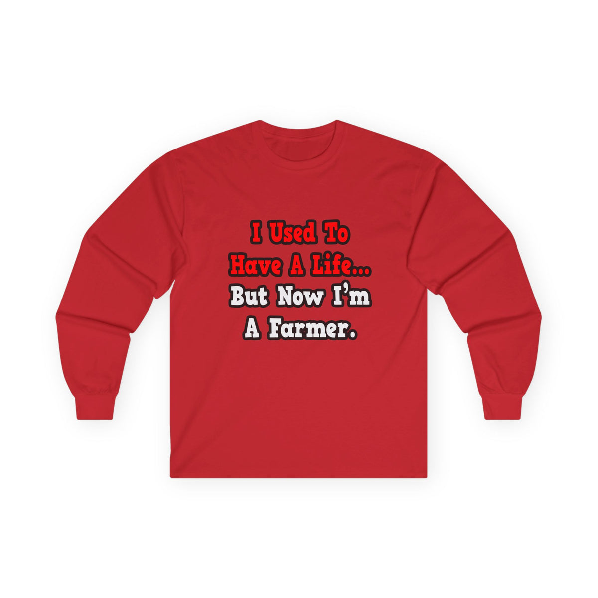 I Used to Have a Life...Farmer - Unisex Ultra Cotton Long Sleeve Tee