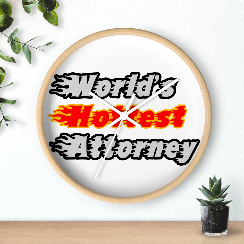 World's Hottest Attorney - Wall Clock
