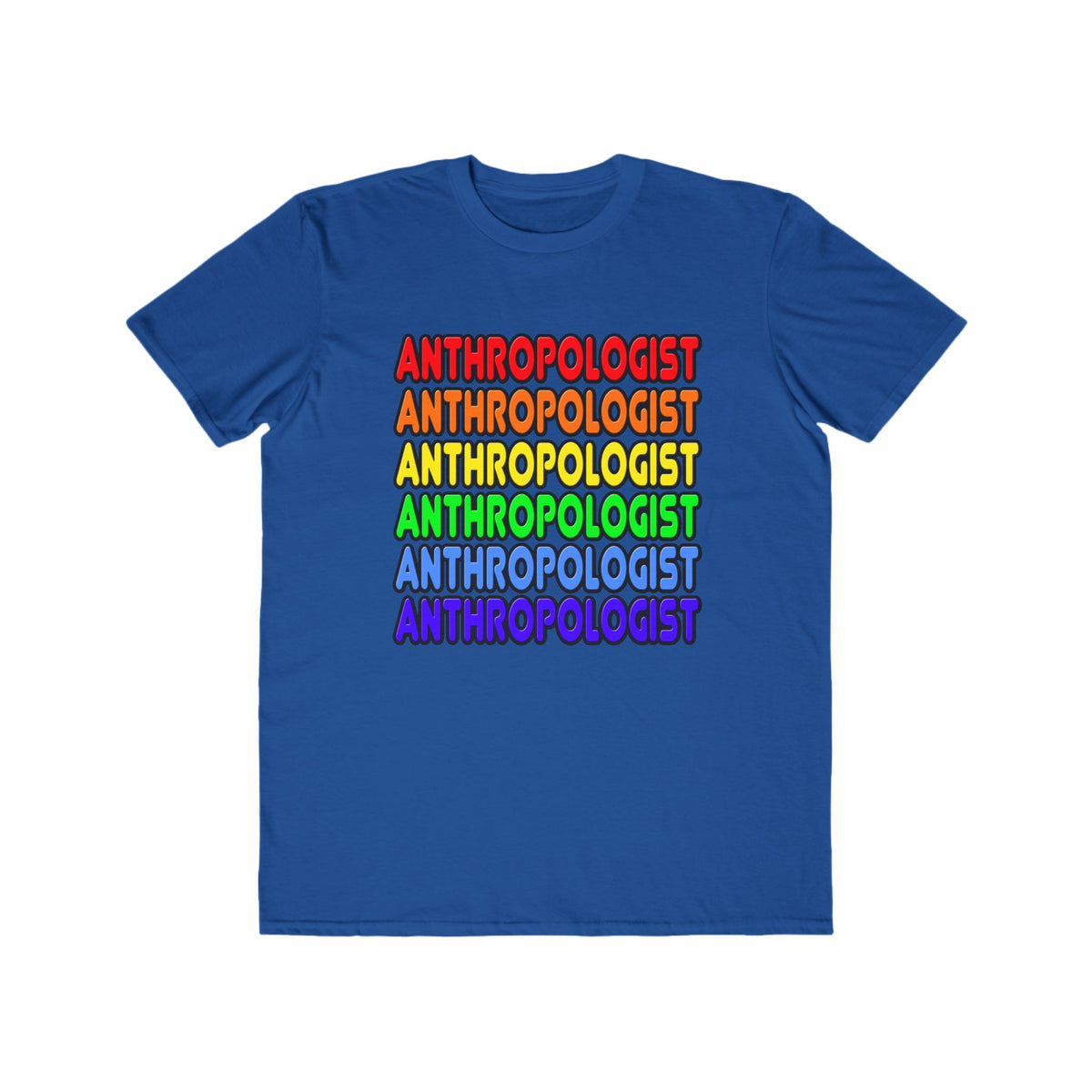 Rainbow Anthropologist - Men's Lightweight Fashion Tee