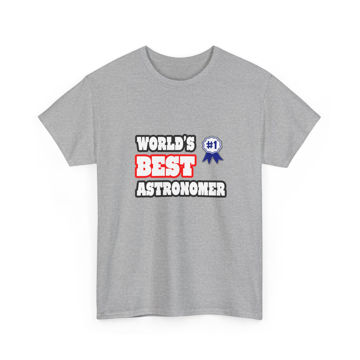 World's Best Astronomer - Unisex Heavy Cotton Tee