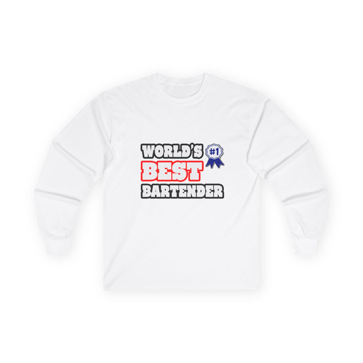World's Best Bartender - Unisex Ultra Cotton Long Sleeve Tee