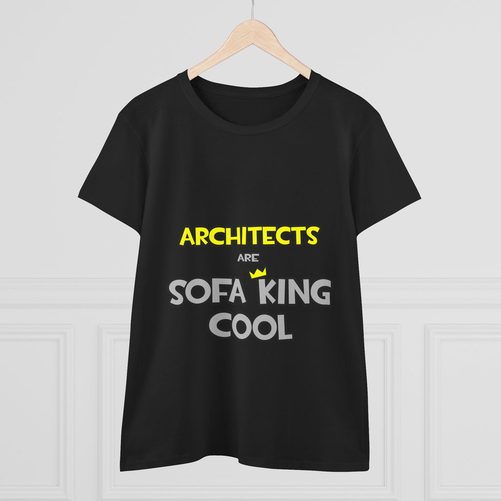 Architects Are Sofa King Cool - Women's Midweight Cotton Tee