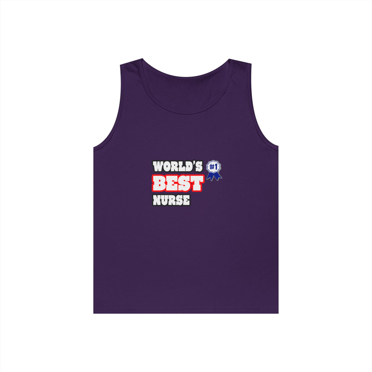 World's Best Nurse - Unisex Heavy Cotton Tank Top