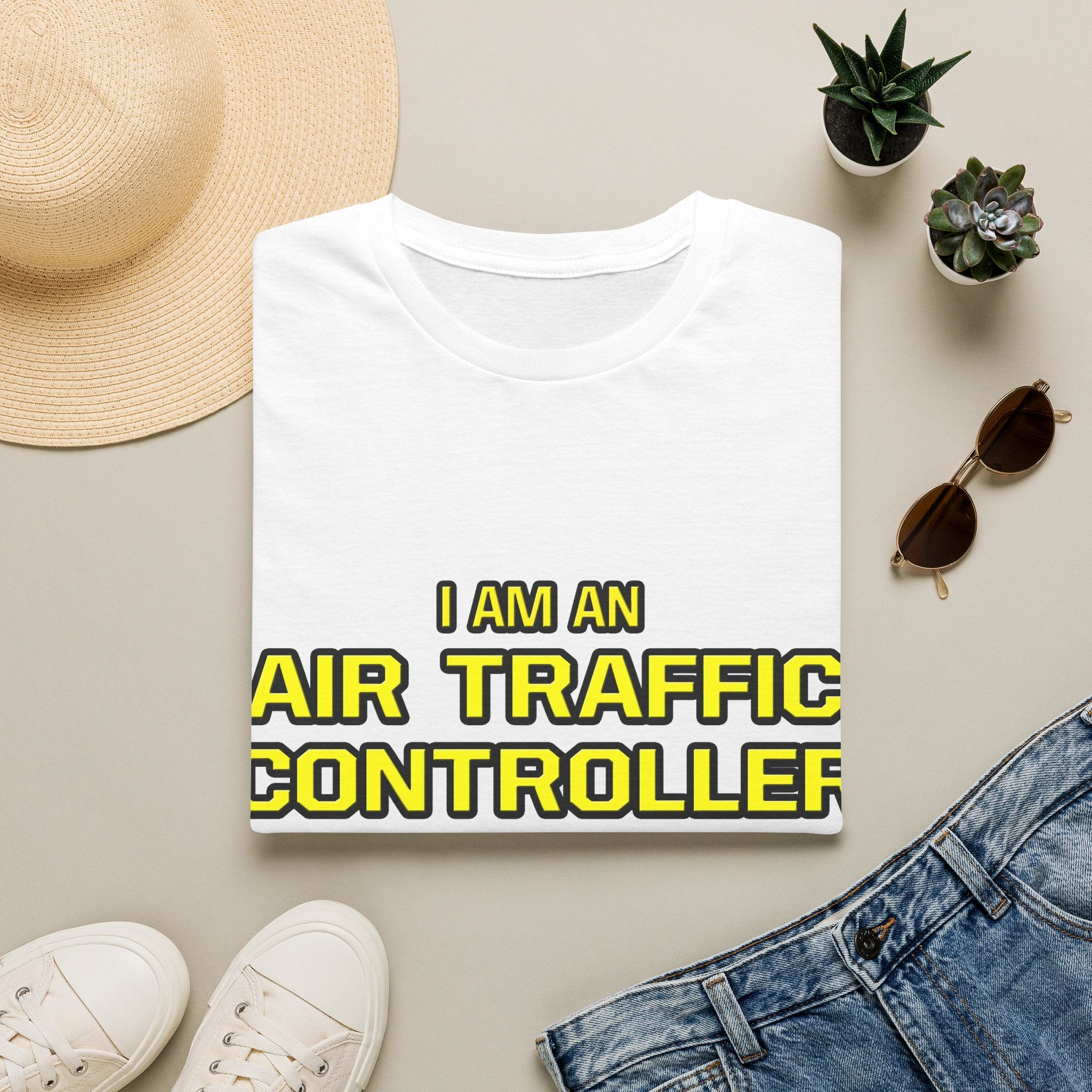 Air Traffic Controller...Superior Intelligence - Unisex Softstyle T-Shirt