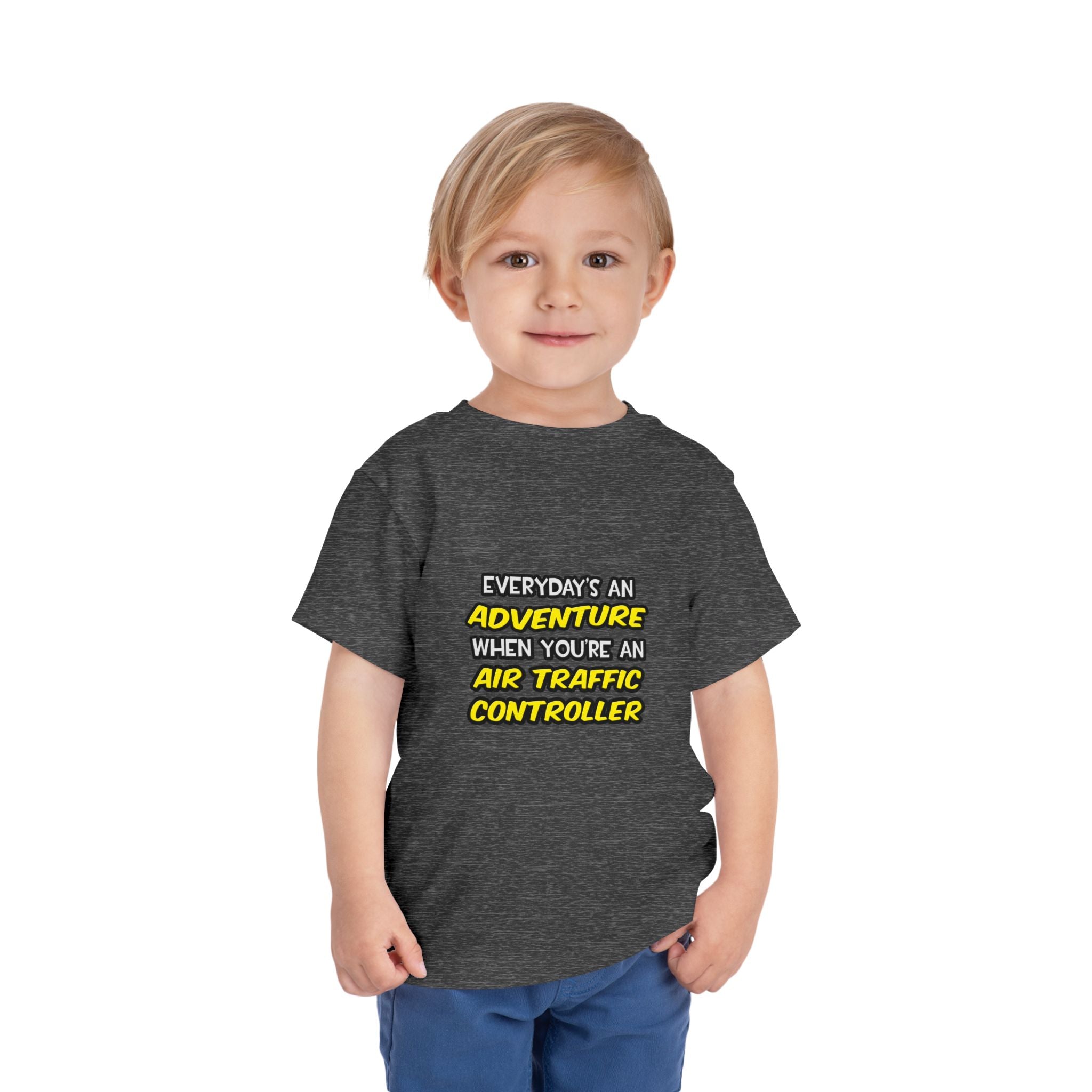 Everyday's An Adventure ... Air Traffic Controller - Toddler Short Sleeve Tee