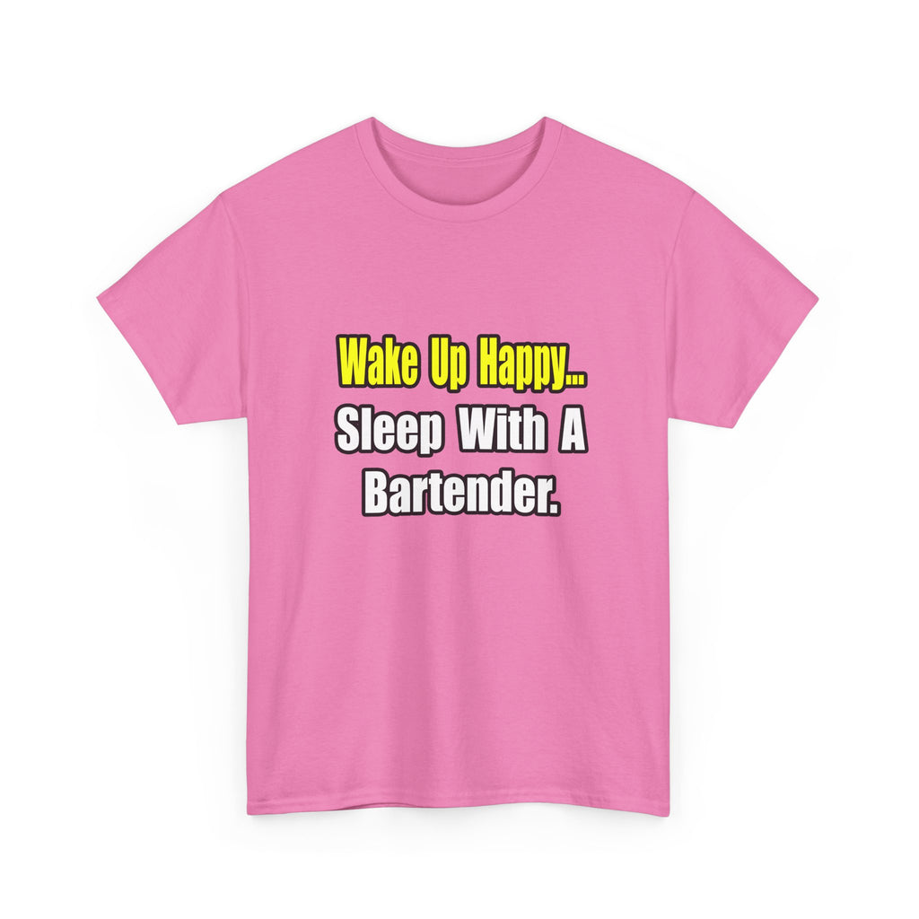 Sleep With a Bartender - Unisex Heavy Cotton Tee