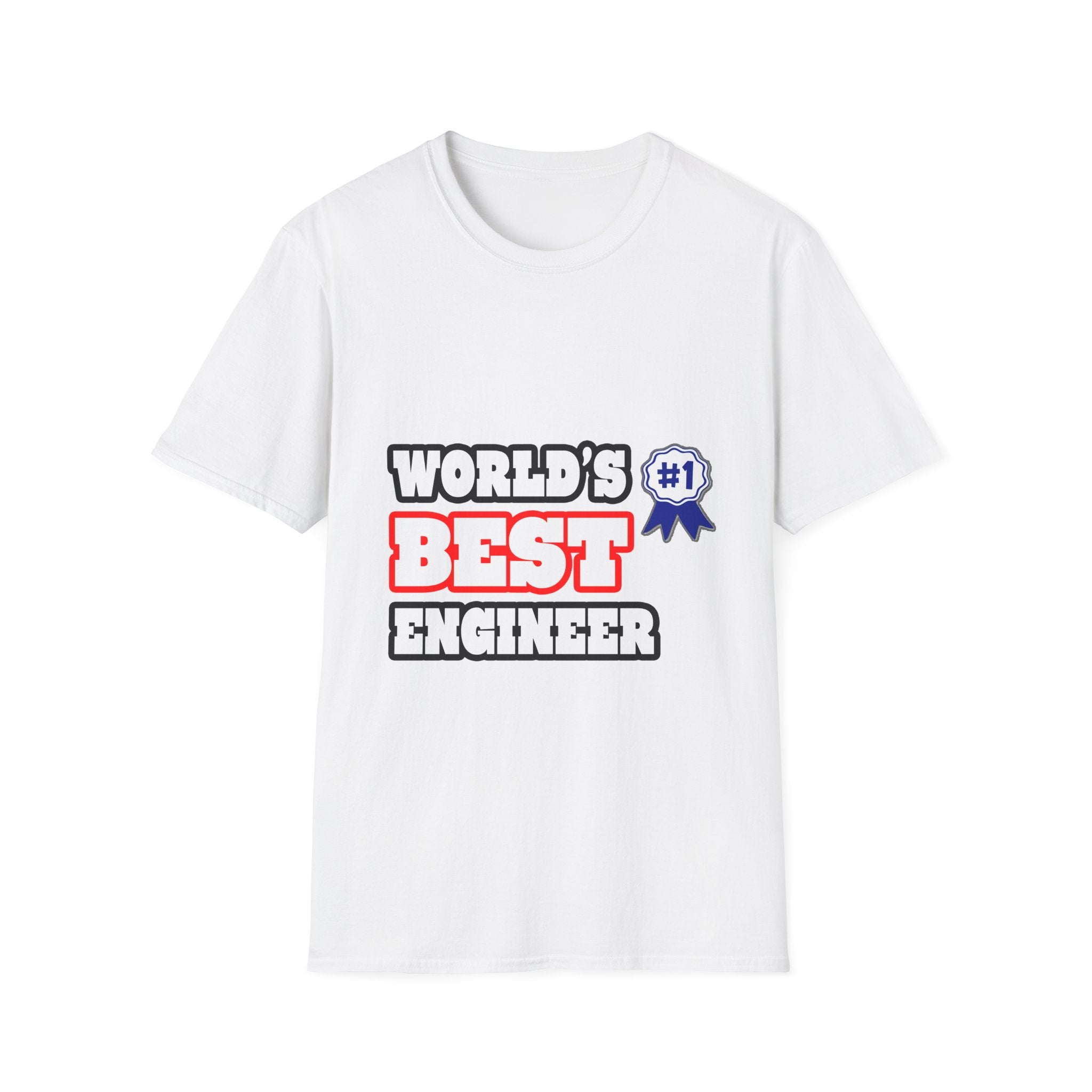 World's Best Engineer - Unisex Softstyle T-Shirt