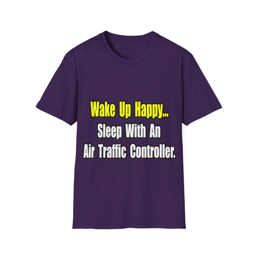 Sleep With An Air Traffic Controller - Unisex Softstyle T-Shirt
