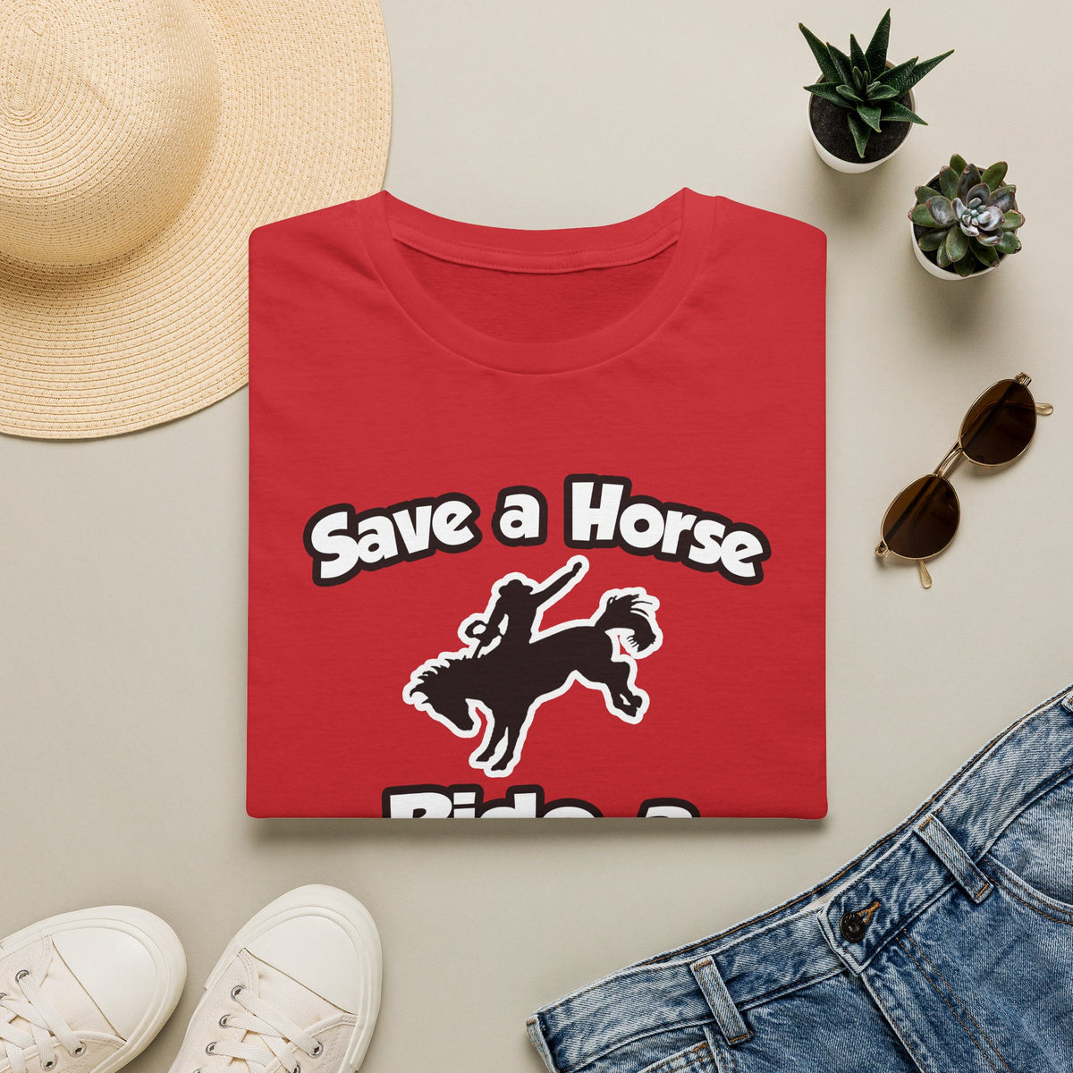 Save a Horse .. Ride a Nurse - Unisex Softstyle T-Shirt