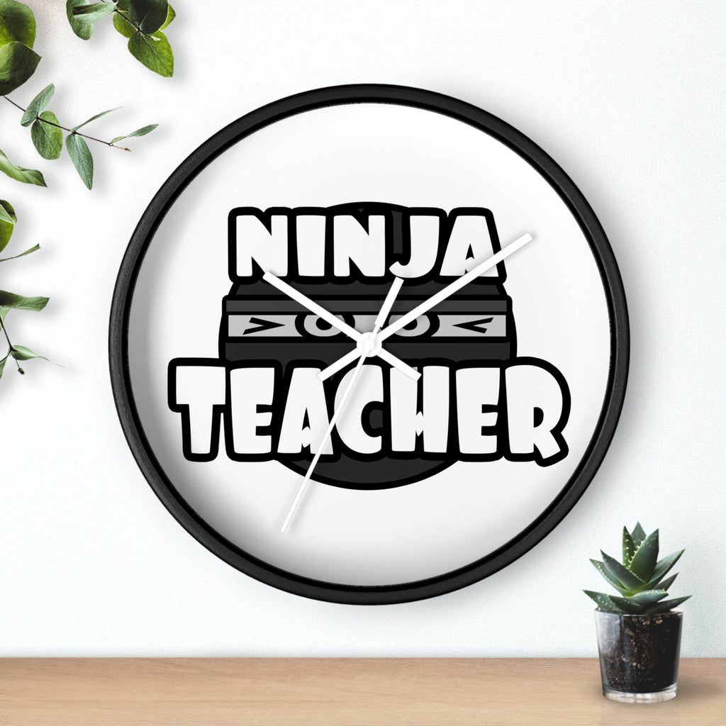 Ninja Teacher - Wall Clock