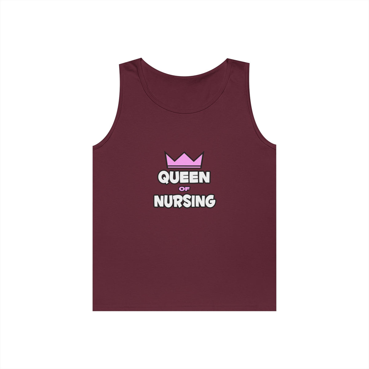 Queen of Nursing - Unisex Heavy Cotton Tank Top