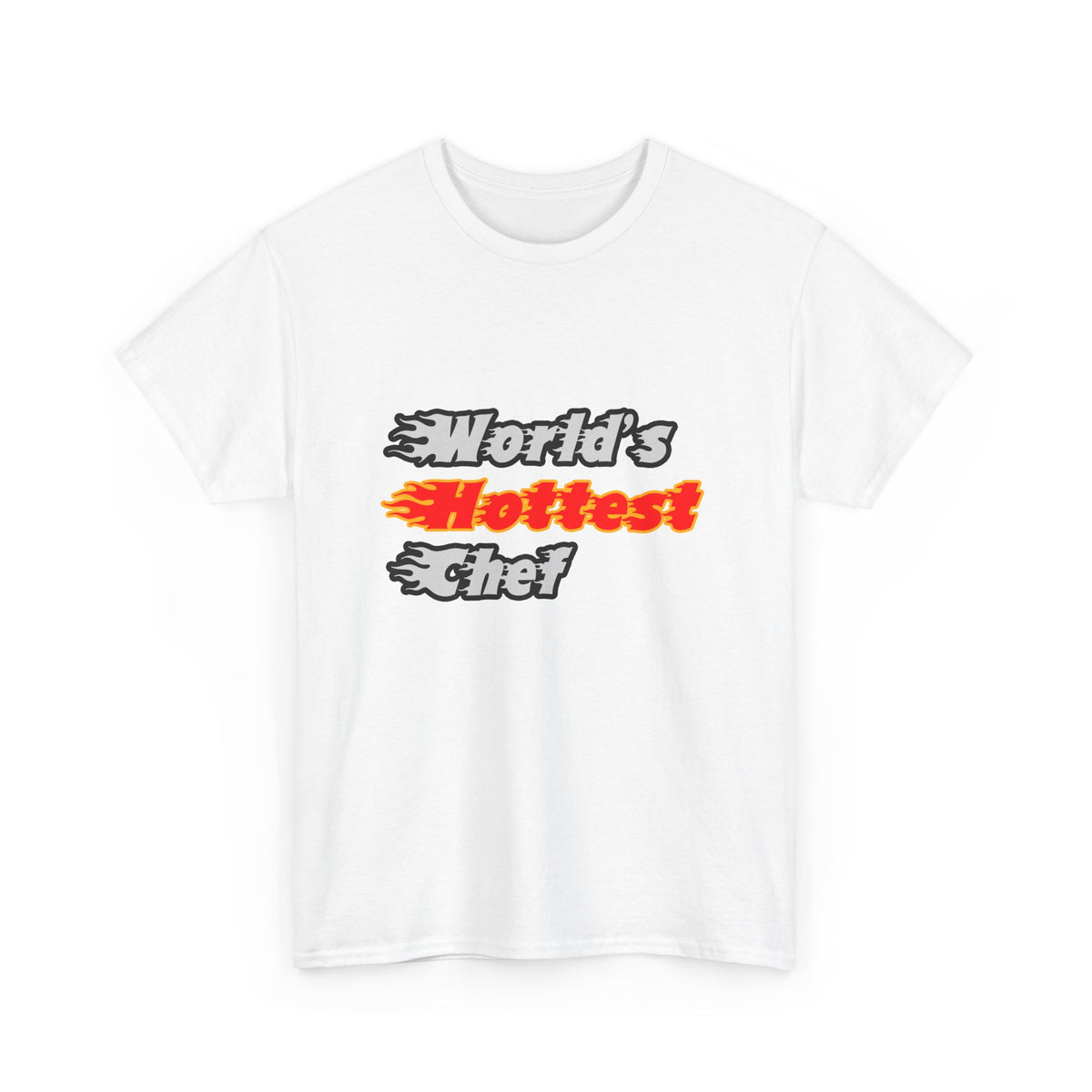 World's Hottest Chef - Unisex Heavy Cotton Tee