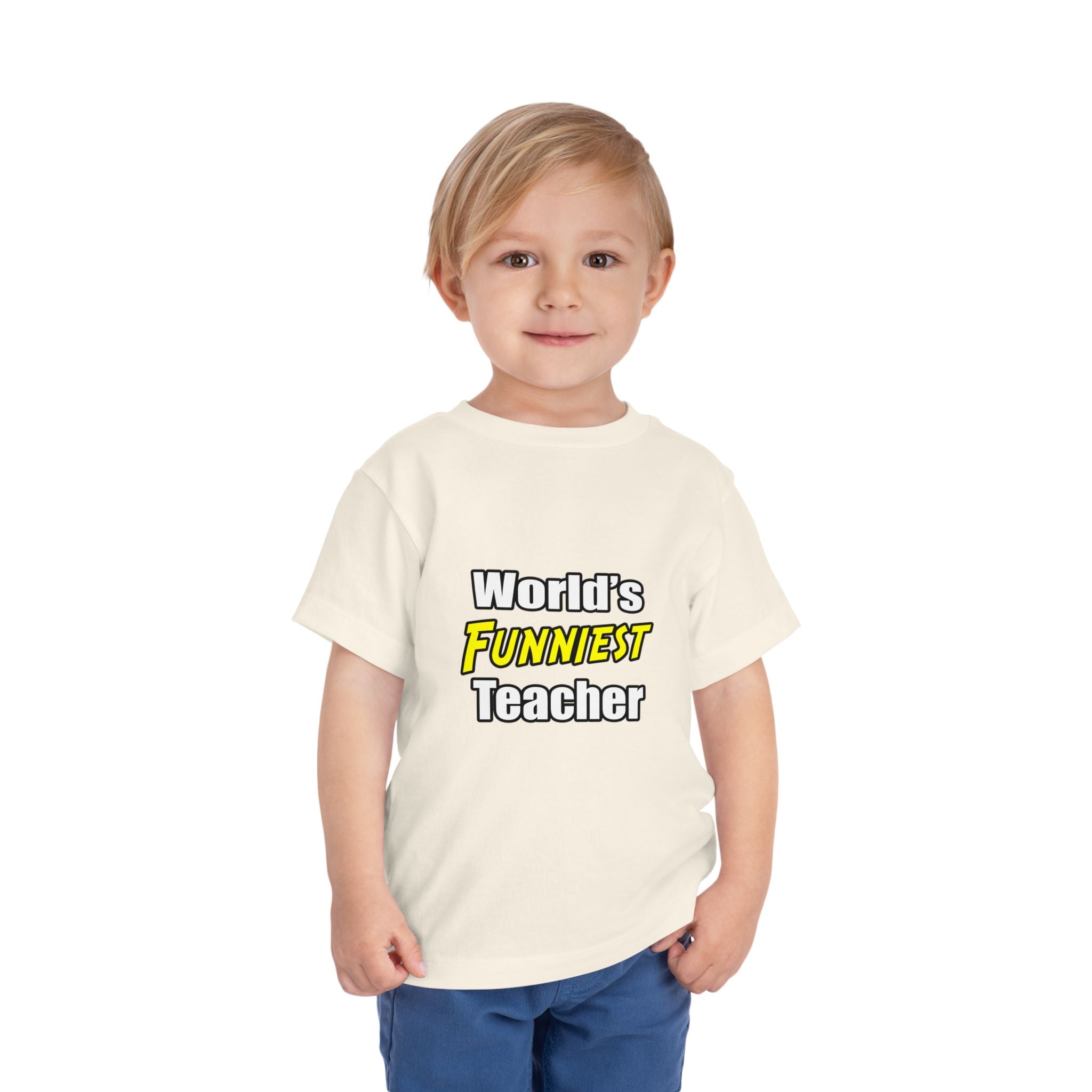World's Funniest Teacher - Toddler Short Sleeve Tee