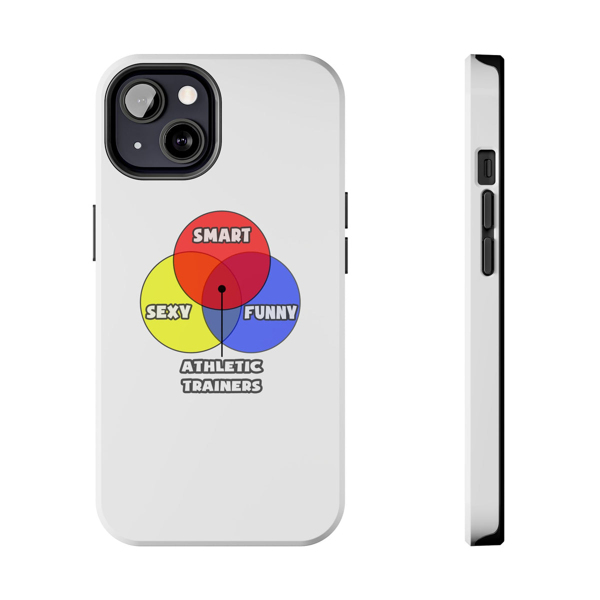 Venn Diagram .. Athletic Trainers - Tough Phone Cases