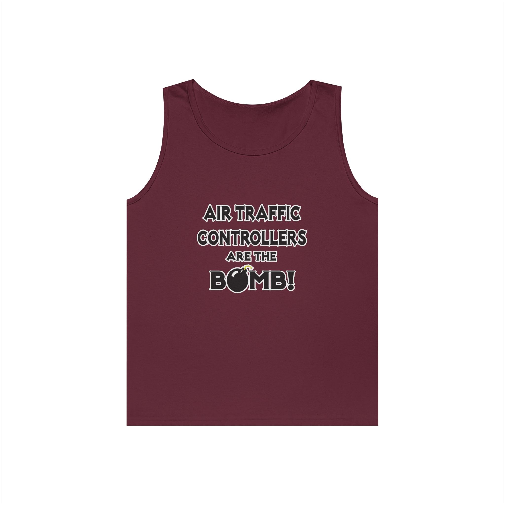 Air Traffic Controllers Are The Bomb! - Unisex Heavy Cotton Tank Top