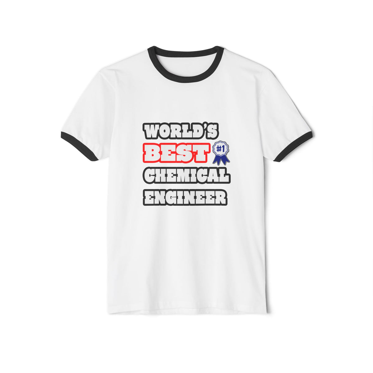 World's Best Chemical Engineer - Unisex Cotton Ringer T-Shirt