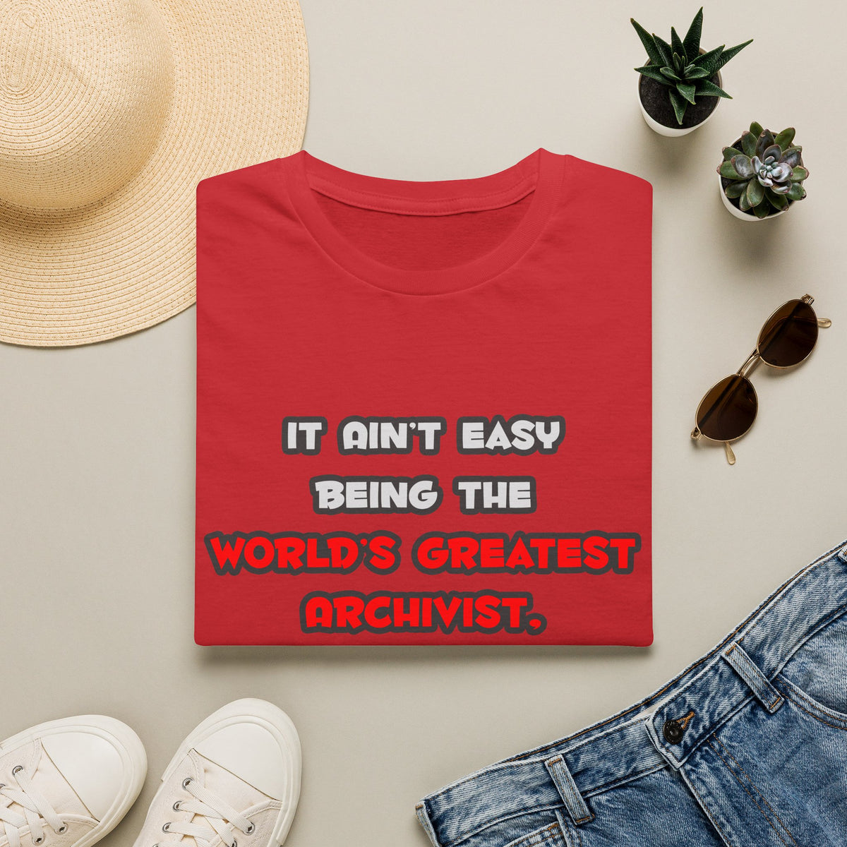 World's Greatest Archivist Joke - Unisex Softstyle T-Shirt