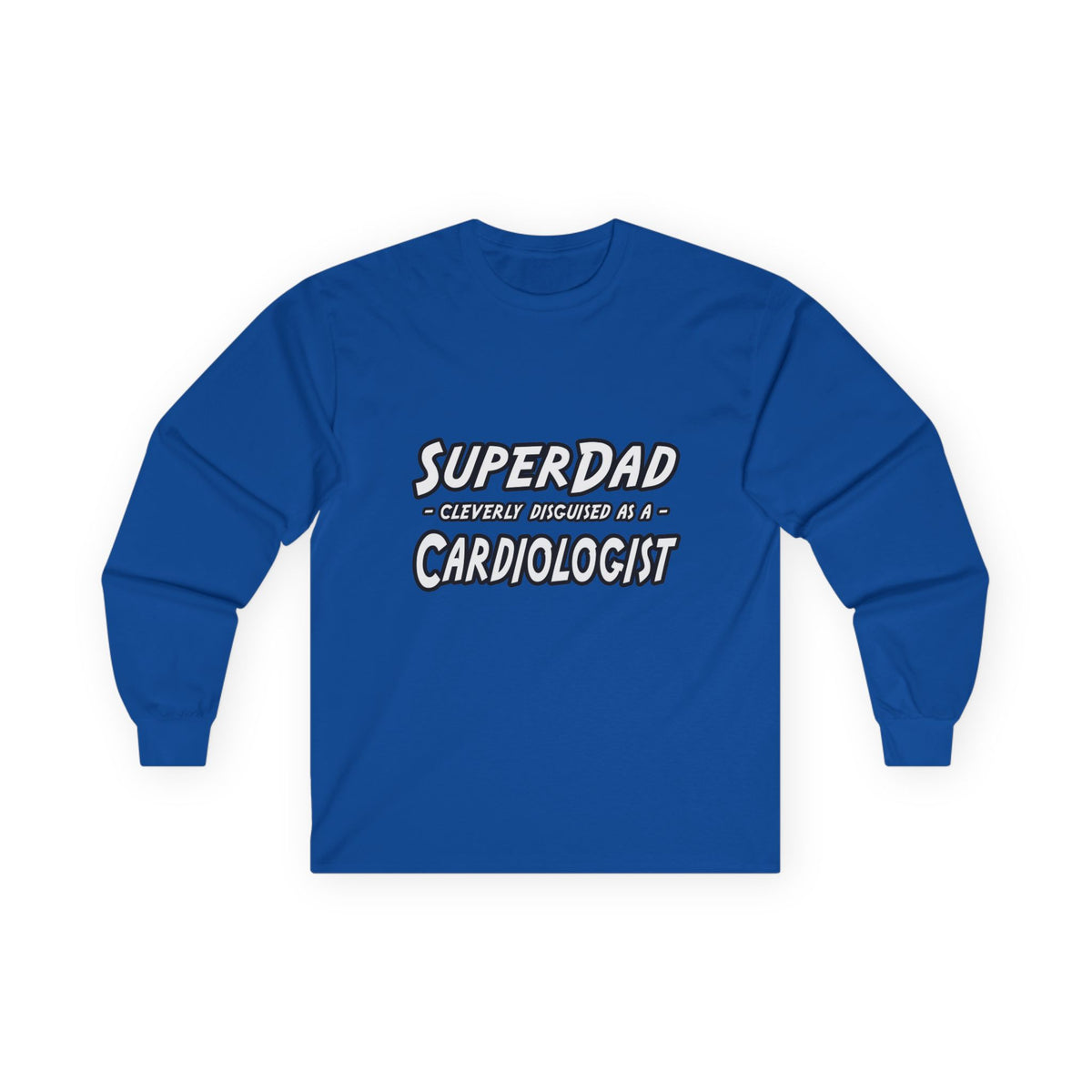 SuperDad...Cardiologist - Unisex Ultra Cotton Long Sleeve Tee